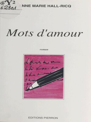 cover image of Mots d'amour